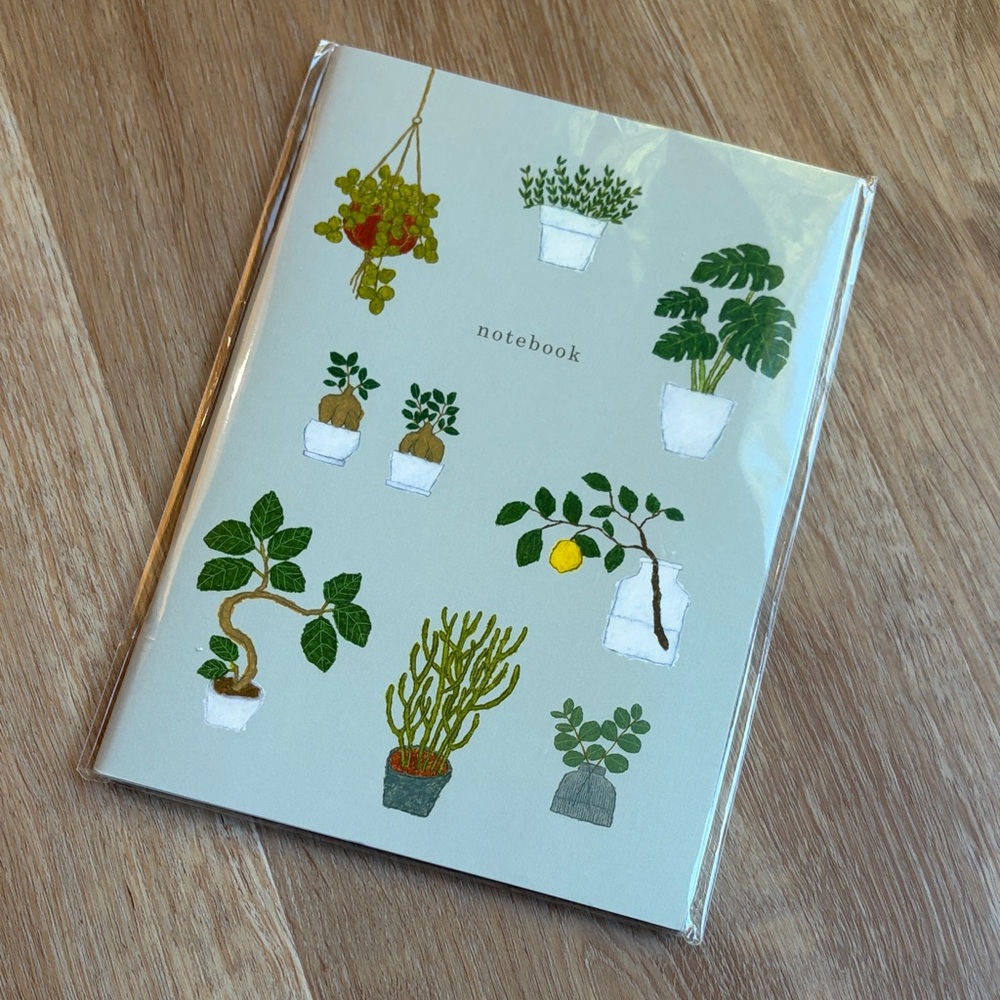 Green Plant Design Notebook
